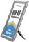 DisplayLager - 10'er Sparpack Photo Klapprahmen, 14 mm Profil, Silber (A6)