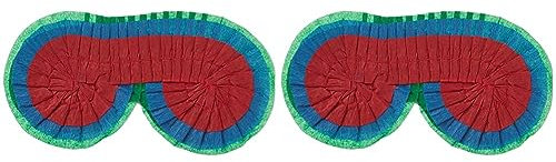 Amscan P49920 - Pinata Augenbinde, 18,7 x 10,4 cm, Papier (Packung mit 2)
