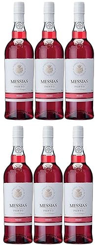 Messias Port Rosé Portwein süß Portugal inkl. FeinWert E-Book (6 x 0,75l)