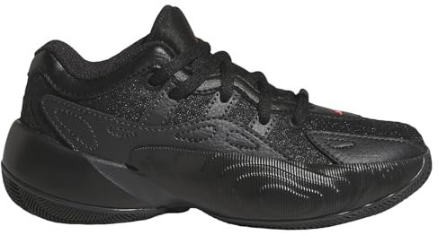 adidas TRAE Unlimited Basketball-Schuhe, core Black/Carbon/solar red, 29 EU