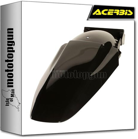 acerbis 0008349.090 kotflugel hinten schwarz kompatibel mit ktm exc 125 1998 1999 2000 2001 2002 2003 mototopgun