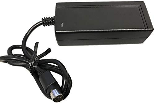 Cargador ESP Ladegerät Netzteil Adapter 12V 5V 2A 2.5A 5 Pin DIN Kompatibel mit Ersatz für Festplatte Western Digital WD Elements WD5000E035-00 Ersetzt Ladekabel Netzadapter Netzkabel Replacement