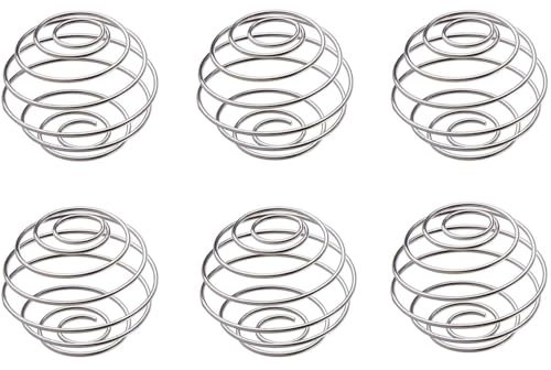 6 Pcs Protein Shaker Ball, Shaker Ball, Stainless Steel Bottle Mixer Ball, Metal Whisk, for Sport Fitness Protein Blended Drinks Bottle Shaker