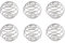 6 Pcs Protein Shaker Ball, Shaker Ball, Stainless Steel Bottle Mixer Ball, Metal Whisk, for Sport Fitness Protein Blended Drinks Bottle Shaker