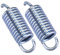 beler 2Pcs Rear Brake Caliper Return Spring WHC0111X2J compatible for Renault Peugeot Citroen