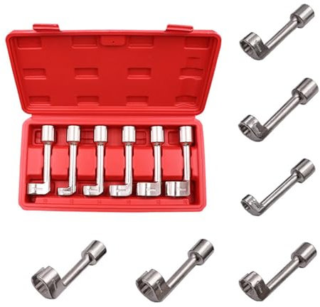 OAJABBGE Juego de llaves hexagonales tipo L de extremo abierto con varios tamaños de tornillo para muebles de montaje, herramientas para una amplia aplicación de reparación