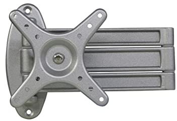 Universal Monitor Stand 14 24 Zoll Cantilever Bracket LCD Computer Hanger Rotating Teleskop Wandhalterung für Fernseher und Monitore (Grau)