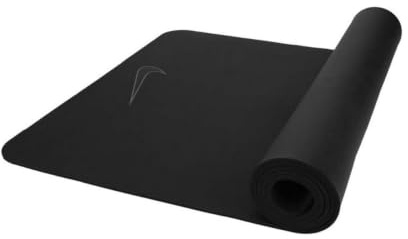 Nike Ultimate Yoga Mat 5mm Yogamatte Fitnessmatte Workout Matte rutschfest extra Komfort, Black/Black/Smoke Grey, 66 x 180 x 5 mm