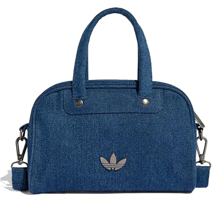adidas Adicolor Mini Bowling Denim Schultertasche, navy, NS, Klassisch