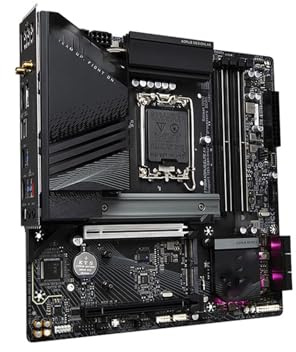 SHEENYXH Carte mère Fit for GIGABYTE Z790M AORUS Elite AX DDR5 WiFi 6E Z790 emplacements Micro ATX Prend en Charge Intel Core s LGA1700 de 13e et 12e génération