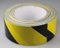 Gewebe Klebeband schwarz / gelb, Industrie-Markierungsband, 50mm x 25m