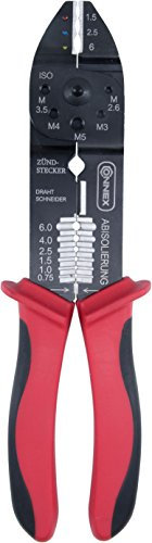 Connex COXT190221 Kabelschuh- Crimp-und Abisolierzange
