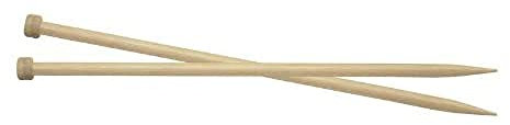 KnitPro Basix Beech Single Pointed Needles 10 (25cm) | 4.50mm