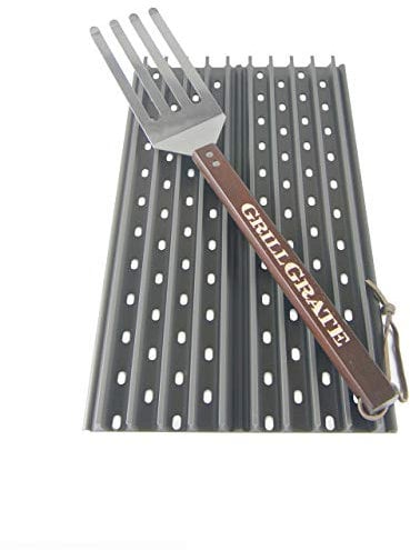 GrillGrate Set von Zwei 48,9 cm Panels (Interlocking) + GrateTool