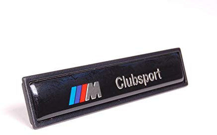 Original BMW E36 Coupe M Clubsport Tür-Emblem OEM 51132495560