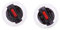 Sharplace 1 Paar Visiermechanik Helm Ersatzteile für Helm FF394 FF358 FF386, Auto-Teil