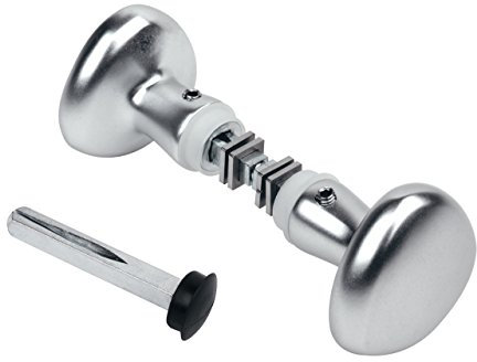 LOCINOX Drückerpaar Aluminium gerundet 3006KR Zugangskontrolle