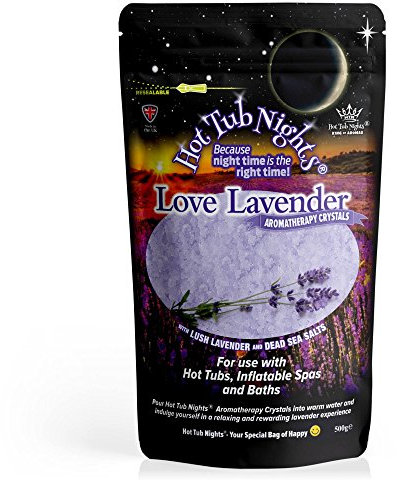 Hot Tub Nights (Love Lavender) Aromatherapy Crystals Vegan (500g)