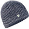 HempAge Hanf Strickmütze (One Size, Navy-Grey)