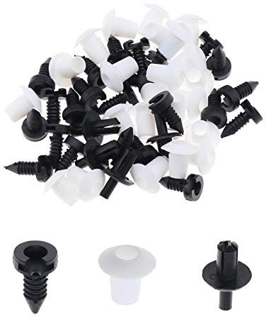 EMSea Auto-Clips, Reparatur-Set, für Innentür, Kartenverkleidungen, Kotflügel, kompatibel mit Land Rover Defend, Freelander, Range Rover Evoque, 52 Stück