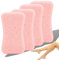 Füße Bimsstein - 4 Stück Fußpflege Kallus Peeling Stein Füße harte Haut Pediküre-Scrubber entfernen(Rosa) - Rauer Stein