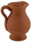 Generico Terracotta Jug 3 cm