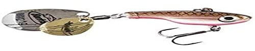 Berkley Pulse Spintail Perch Barsch Angelköder, 7 cm |14 g, Black & Red