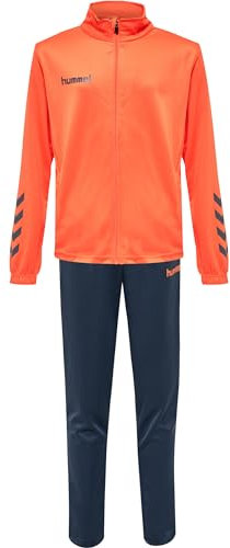 hummel hmlPROMO KIDS POLY SUIT, NASTURTIUM/OMBRE BLUE, 164