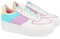 Zapatilla para Mujer, de Plataforma, con Cierre de Cordones, Suela con Detalle de Puntos, Perforado en la Punta y Costado, Otono Invierno 2020. Talla 40 Lila