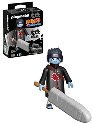 PLAYMOBIL Naruto Shippuden 71117 Kisame mit Samehada Schwert und Tragegurt, kreativer Spielspaß für Animefans mit tollen Details und authentischen Extras, 10-teilig, ab 5 Jahren