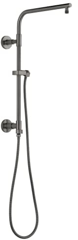 DELTA FAUCET 58810-KS-PR Universal Components Shower Column, Lumicoat Black Stainless