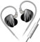 Linsoul Joyodio Shine 1DD+2BA Hybrid Driver in Ear Monitor IEM, con Interruptor de sintonización de 4 Niveles, Placa Frontal de aleación de Zinc, Carcasa Impresa en 3D (Negro, con micrófono)