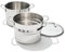 OXO Edelstahl Agility Series 8.4QT Multi-Topf mit Dampfgareinsatz und Deckel, induktionsgeeignet, spülmaschinenfest, silber