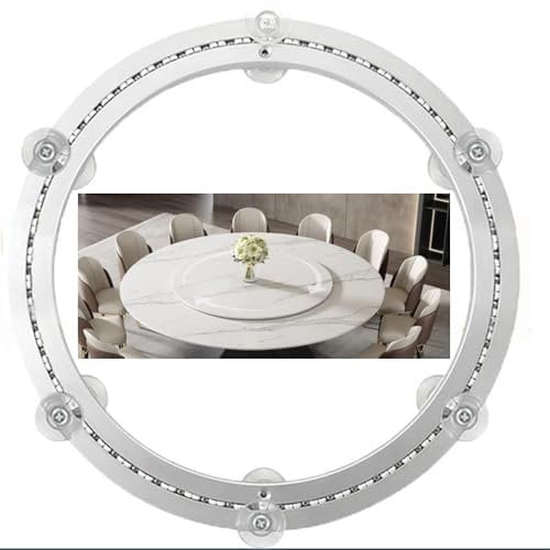 COKYIS Aluminium Drehscheiben Kugellager, Rotierende Lager Drehtisch Basis, Schwerlast Lazy Susan Drehbeschlag Für Esstisch, Glatte Drehkranz Rings, 35/40/45/50/60cm (Size : 70cm/28in)