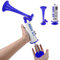 yuejuhe Airhorn Druckluft Hupe, Druckluftfanfare Air Horn Extrem Laut, Gas Tröte, Signalhorn, Gashupe, Lufthorn für Handball Fußball Stadionhorn Boot Party