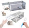 Humane Rodent Traps – Pet & Kid Safe Live Multi-Catch Rat Trap for Outdoors & Indoors, 2 Reusable Rat Traps + Gloves & Cleaning Brush Ideal Trap for Mice, Rats & Chipmunks