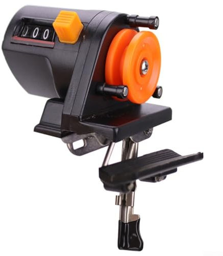 Zoegneer Weihe Contatore per lenza da 0 a 999 metri, per pesca a zattera, pesca in mare, barca da pesca, display digitale per pesca in mare