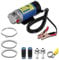 12V 100W Oil Extractor Pump Portable Engine Low Noise Self-Priming Motor Diesel for Car Motorcycle and Boat Engine Oil Transfer Change Pump