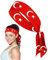 Stirnband mit Türkei Flagge | Türkei Fanartikel 2024 | Türkei Flagge Haarband Fußball Zubehör Stirnbänder | Türkei Sport-Kopfband Haarschmuck für Damen, Herren und Kinder