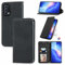 Cracedily Funda para OPPO Find X3 Lite 5G Case, Carcasa Protectora Antigolpes Case, Soporte Plegable, Ranura para Tarjeta, Cover Cuero PU Carcasa OPPO Find X3 Lite, Negro