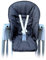 Aveanit Bezug Hochstuhl Kissen Ersatzbezug Sitzkissen, Babystuhl für Peg Perego Tatamia Wasserdicht Farbe Schwarz