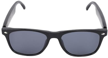 Musik Sonnenbrille, Eingebaute Mikrofon -Lautsprecher AI Smart Sonnenbrille für Outdoor (schwarzer Rahmen)