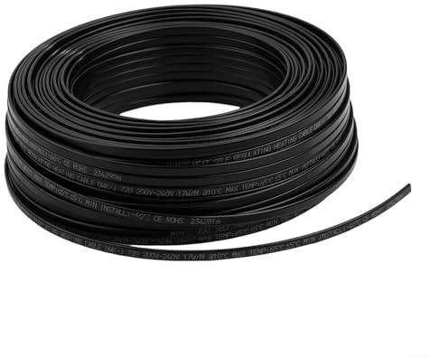 Niceminiwall Roof Antifreeze Heating Cable Selfcontrol Electric Heating Wire 220V(100M)