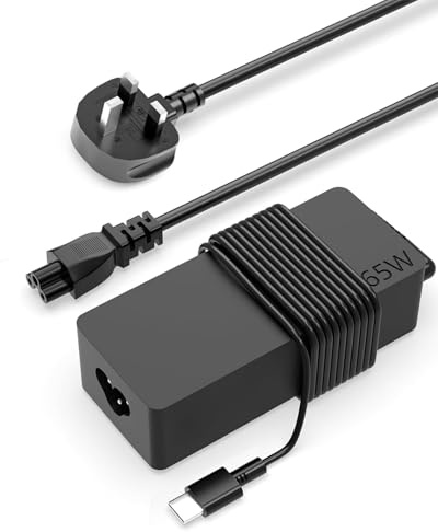 65W USB C Laptop Charger for HP EliteBook, Spectre X360, Envy X360,Elite X2 | for HP EliteBook 830 835 840 845 860 865 640 650 1040 1030 ProBook 430 450 G5 G6 HP AI PC OmniBook 7 5 X Flip 16 14