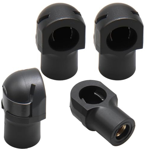 FAYHETG Ressort à Gaz 4 Pièces Têtes de Bille Matière Plastique 8 MM