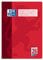 Oxford Schulheft A4, 16 Blatt, Lineatur 26, kariert, rot
