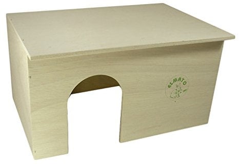 Elmato Bunny Family Zwerghasenhaus, für große Nager, 43 x 27 x 23,5 cm