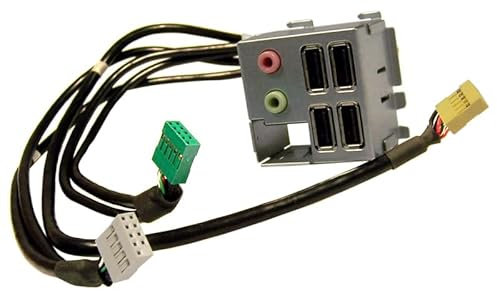 Dell Dell Vostro Eingangs-Ausgang Io Panel Front Assy H580d mit Audio-4xUSB-Kabel