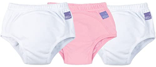 Bambino Mio, revolutionäre wiederverwendbare Töpfchen-Trainingshose für Jungen und Mädchen, 3er-Packung, Mädchen ,3+ Jahre