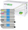 5 Toner kompatibel mit Oki C310 C330 C331 C510 C511 C530 C531 MC-351 352 361 362 561 562 DN DNW - 44469803 44469706 44469705 44469704 - Schwarz je 3.500 Seiten, Color je 2.000 Seiten